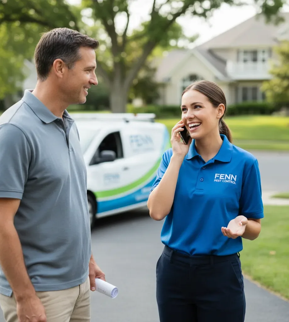 Fenn Pest Control customer support in Sarona
